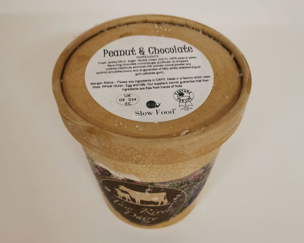 Taw River Dairy Luxury Ice Cream - Peanut & Chocolate