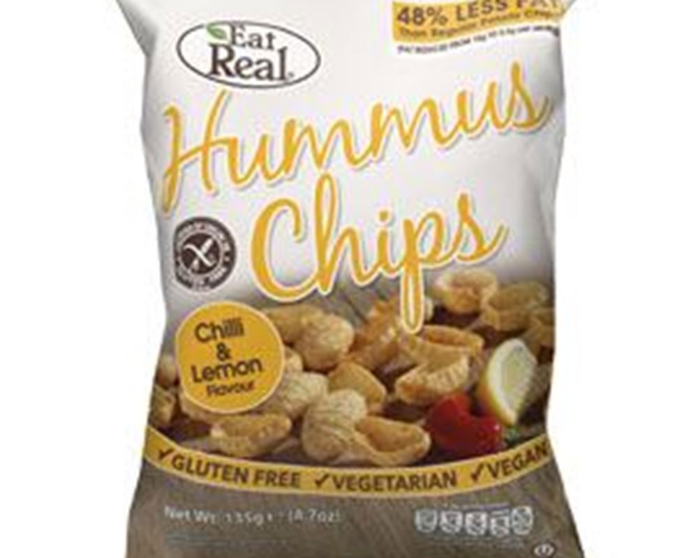 Eat Real - Hummus Chips Chilli & Lemon