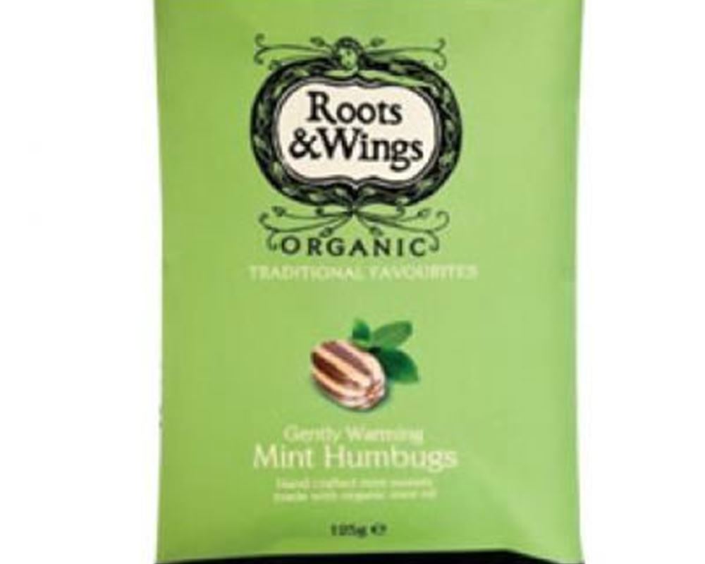 Roots & Wings - Gently Warming Mint Humbugs Organic