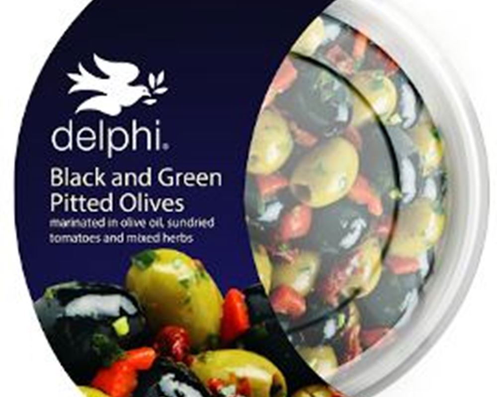 Black & Green Pitted Olives