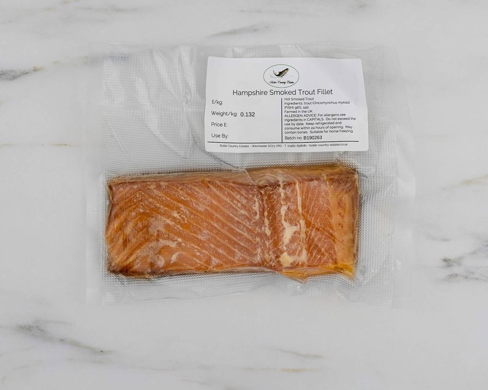 Hampshire Smoked Trout Fillets 150-175g