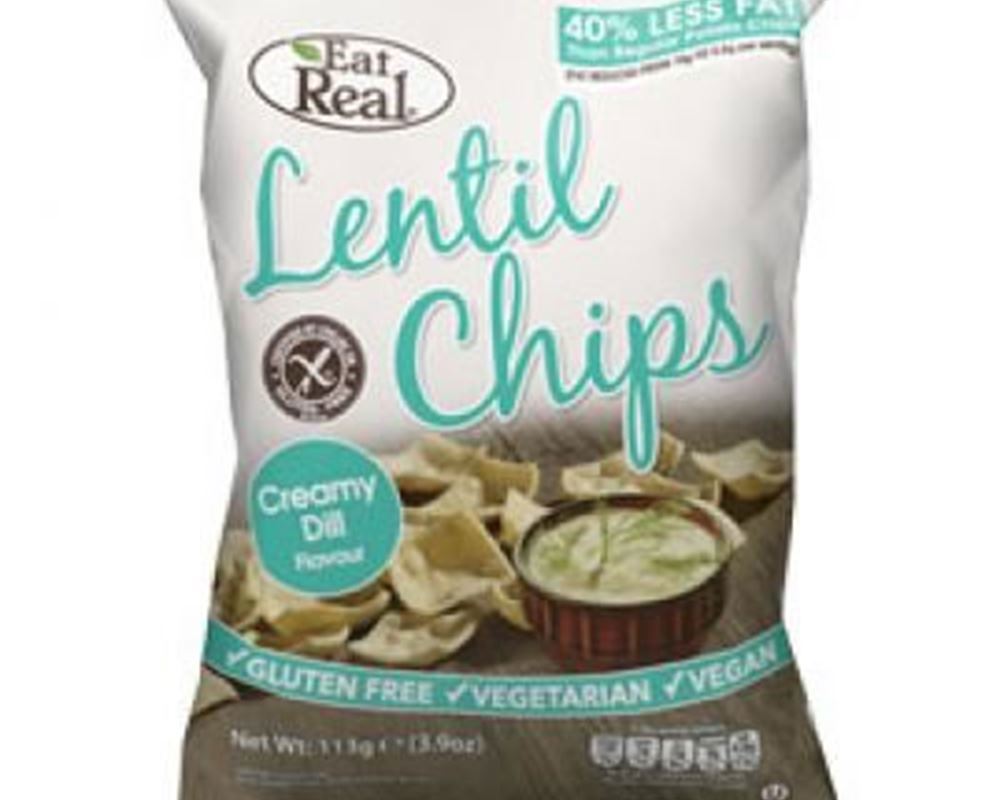 Eat Real - Lentil Chips Creamy Dill