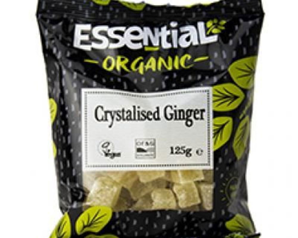 Ginger Crystallised - Raw Cane Sugar Organic