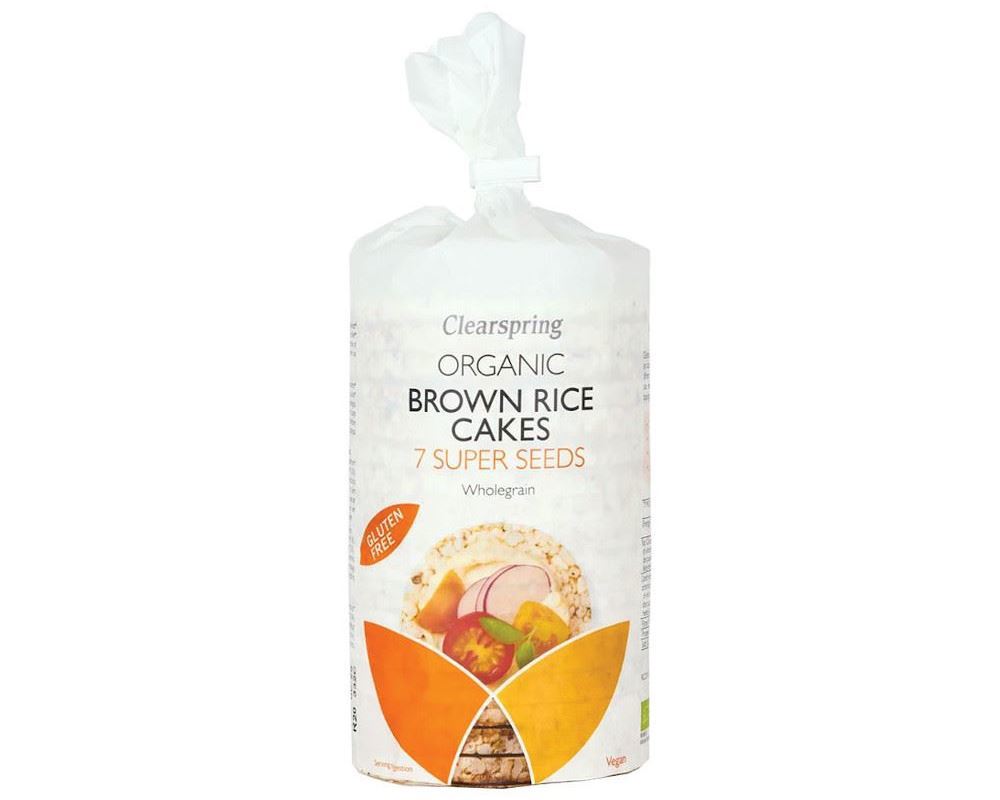 Brown Rice Cakes - 7 Seeds - Organic
