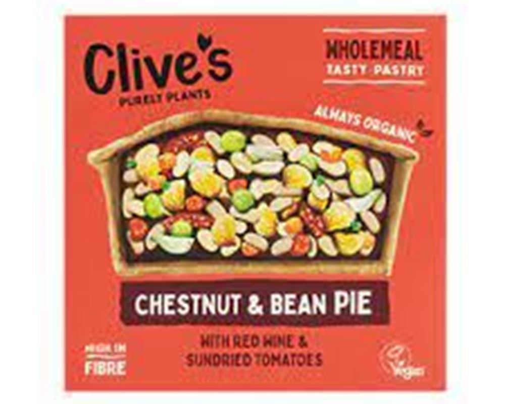 Clive's - Chestnut & Bean Pie Organic