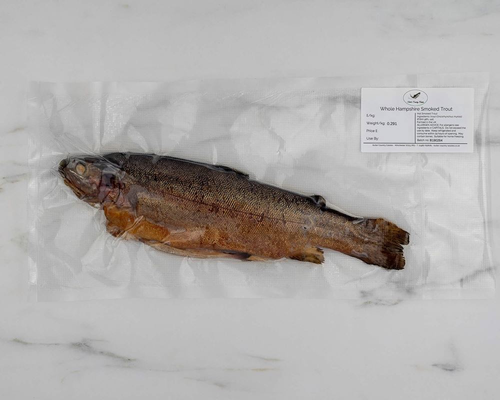 Whole Hampshire Smoked Trout 275-299g