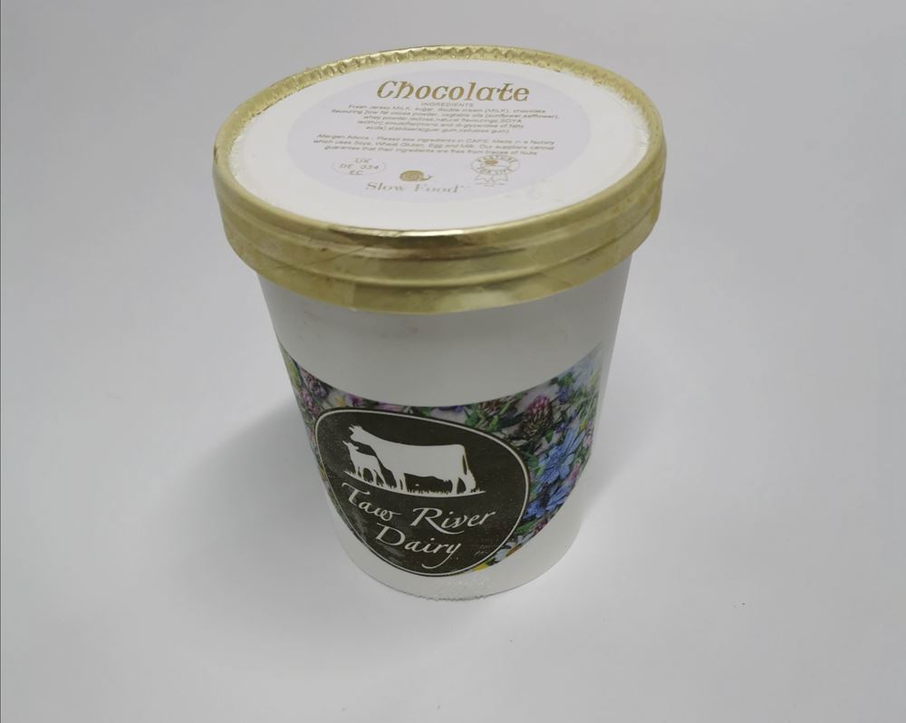 Taw River Dairy Luxury Ice Cream - Chocolate