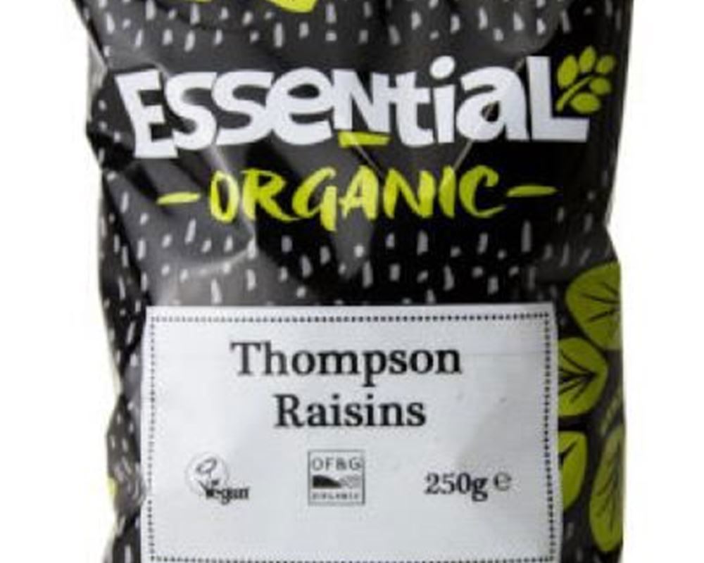 Raisins - Thompson (Sunflower Oil) Organic