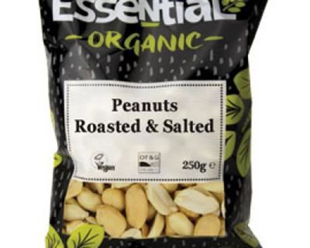 Peanuts - Roasted & Salted Organic