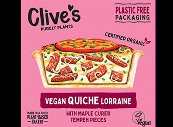 Clive's - Vegan Quiche Lorraine Oragnic