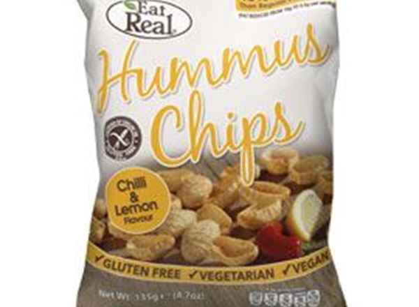 Eat Real - Hummus Chips Chilli & Lemon