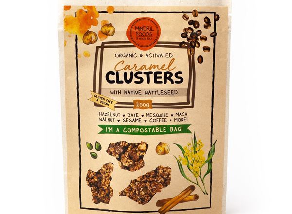 Clusters Natural: Caramel & Native Wattleseed (Activated) -MF