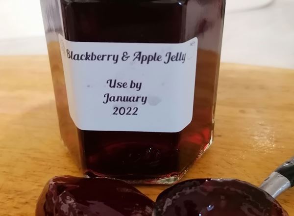 Max's Blackberry and Apple Jelly