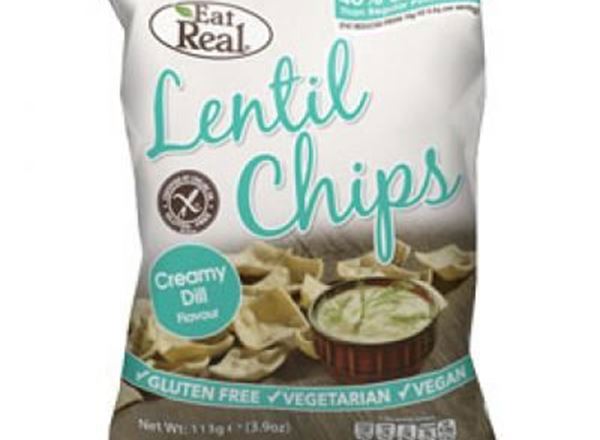 Eat Real - Lentil Chips Creamy Dill
