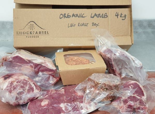 Organic Lamb Box - including leg roast