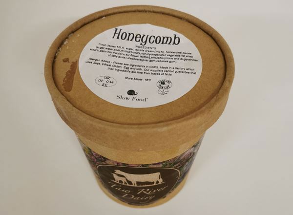 Taw River Dairy Luxury Ice Cream - Honeycomb