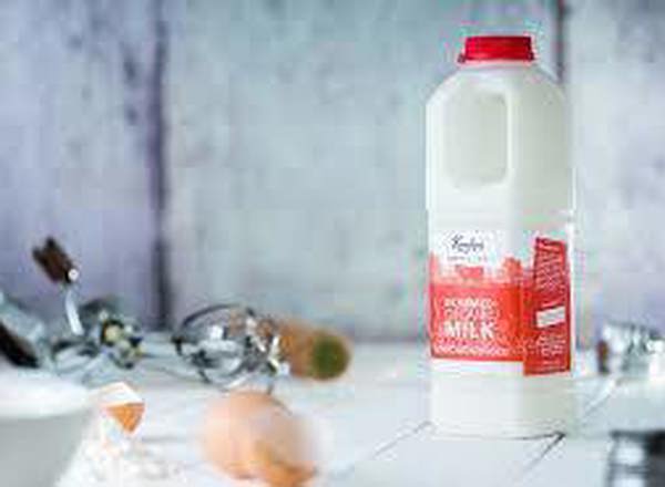 Milk - Skimmed Organic 1l
