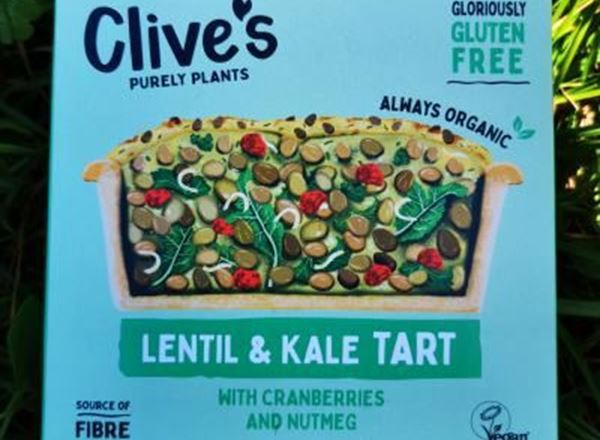 Clive's - Lentil & Kale Tart Organic