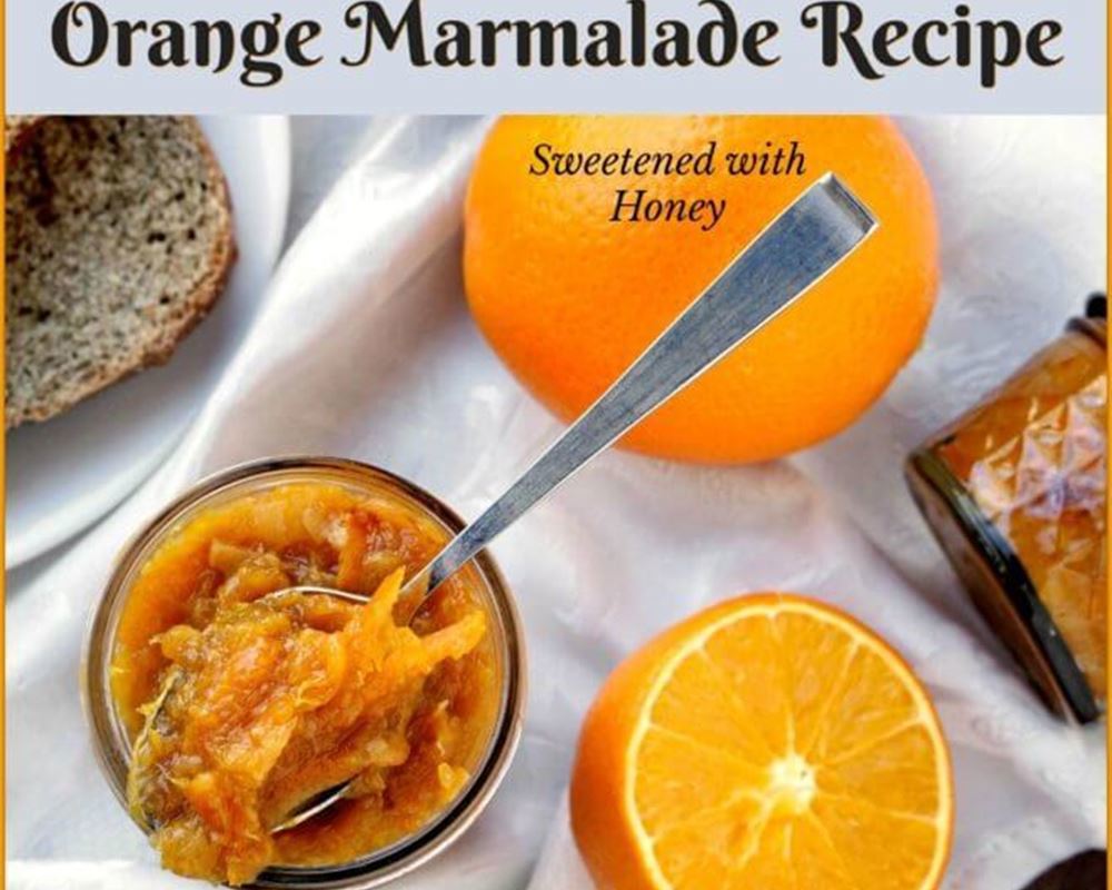 Honey Sweetened Orange Marmalade 