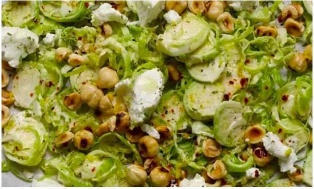 Brussels sprout salad