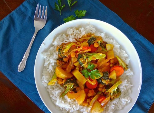 Tasty Vegetable Curry 