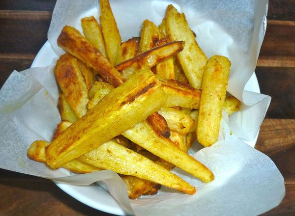 Crisp Baked Parsnip Fries
